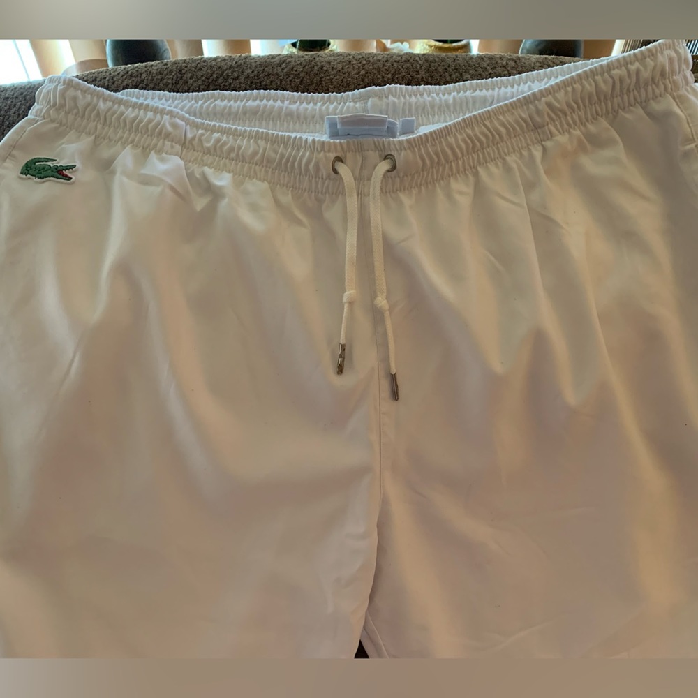Men’s Lacoste Tennis pants - white size 9